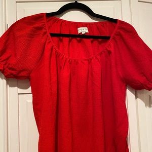 Red madewell shirt